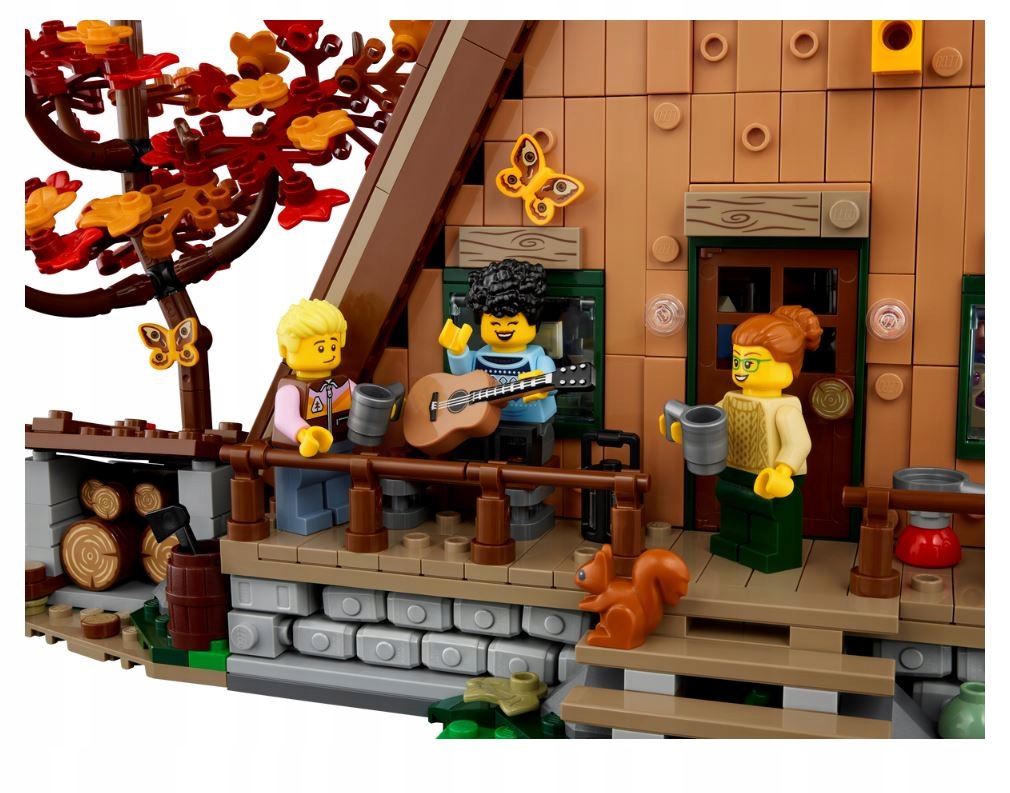 LEGO Ideas 21338 Chatka w kształcie litery A + GRATIS LEGO Creator 30584 Marka LEGO