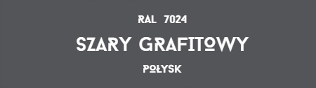 RAFIL RADACH FARBA SZARY GRAFITOWY POŁYSK 10L Kod producenta RAL7024