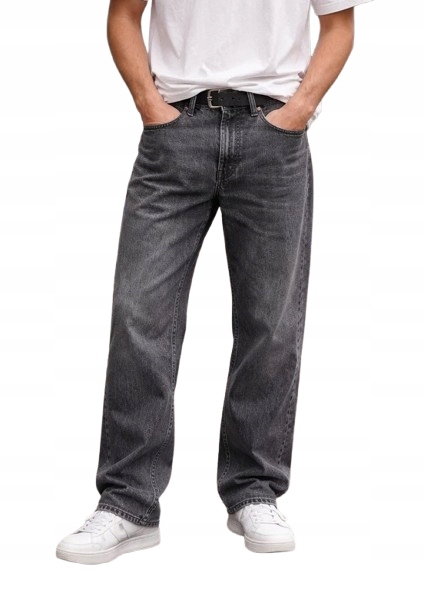 jednoduché džínové kalhoty Levi's 565 '97 Loose Straight W33 L32 volné