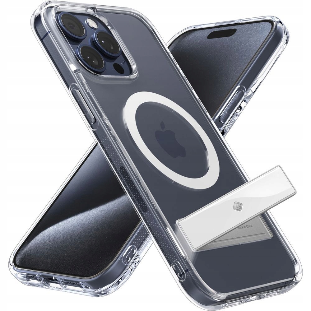 Pouzdro Spigen pro iPhone 15 Pro Max, silný kryt, průhledná zadní kryt