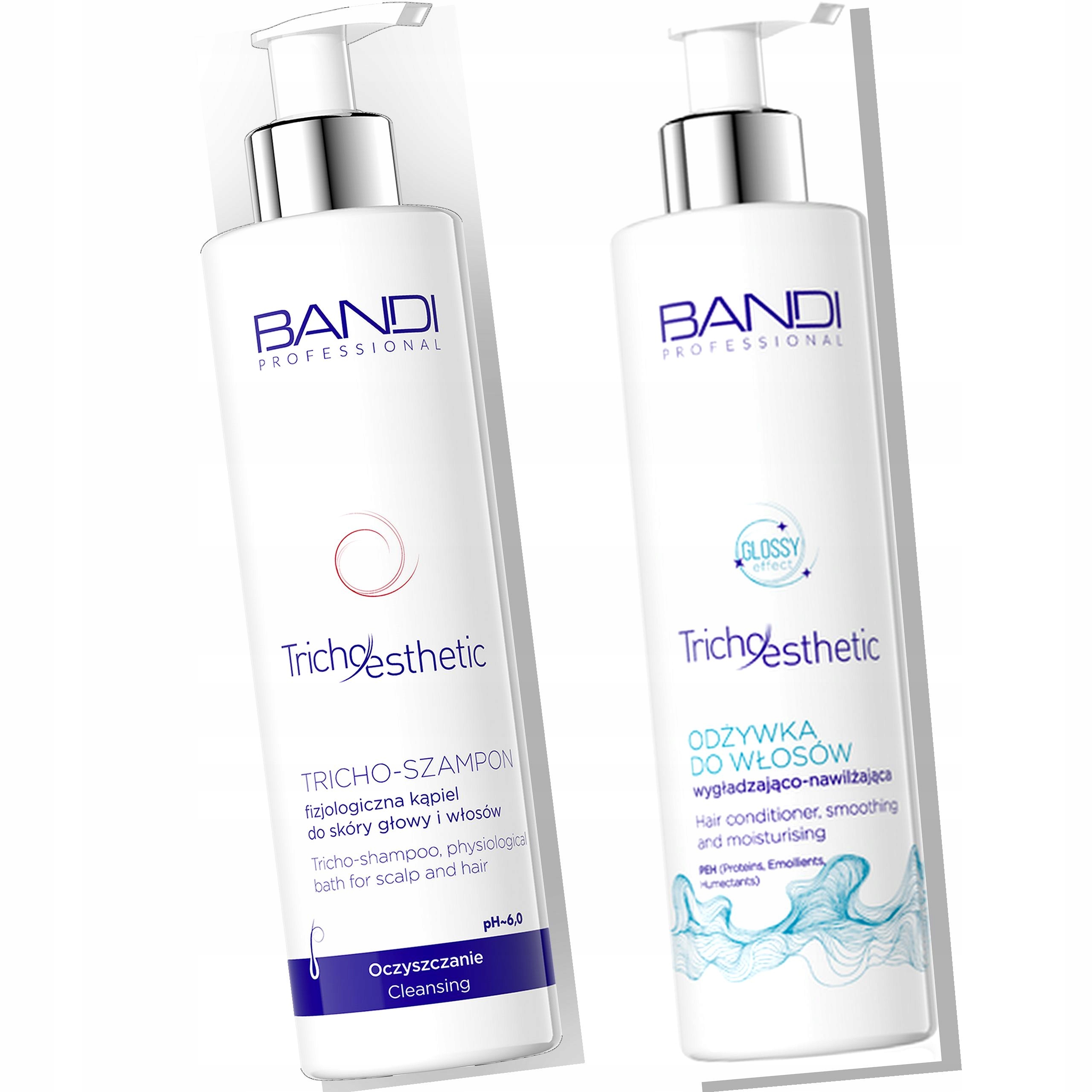 Zestaw Bandi szampon oczyszczający odżywka nawilżająca