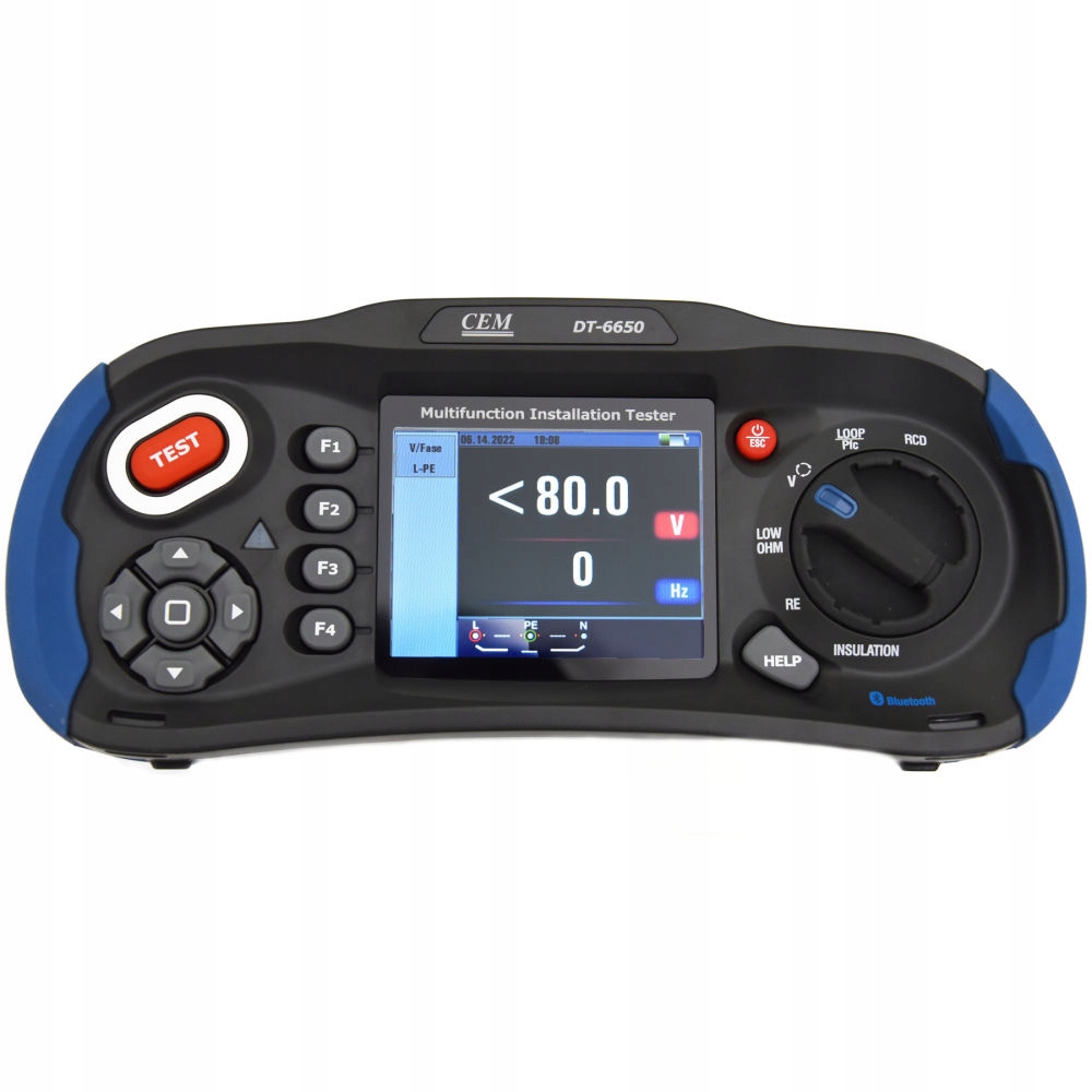 Tester Instalacji Elektrycznej Cem DT-6650