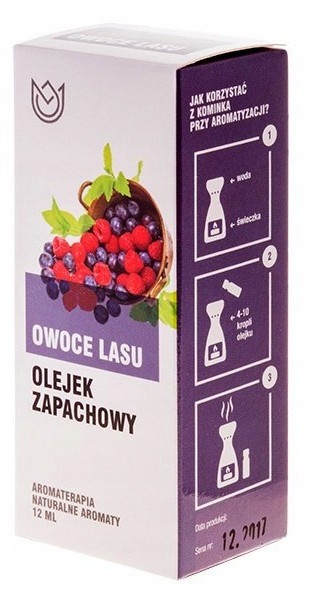 

Naturalne Aromaty Olejek Zapachowy Owoce lasu 12ml