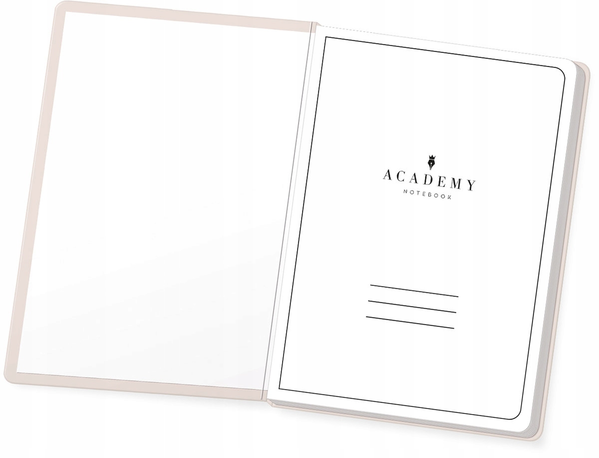 Brulion A4 Interdruk PASTEL 96 kartek twarda oprawa ACADEMY Kod producenta 5902277299291