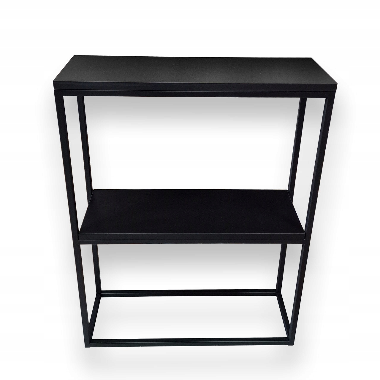 Mała Konsola z półką industrialna loft czarna 60 Marka Vatabi