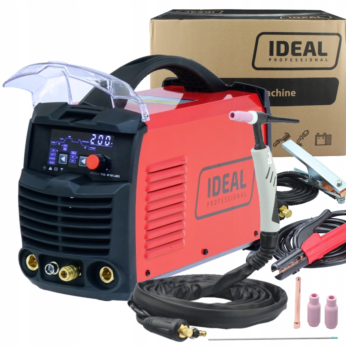 Spawarka Tecno Tig 212DC Led Pulse Tig/mma Ideal
