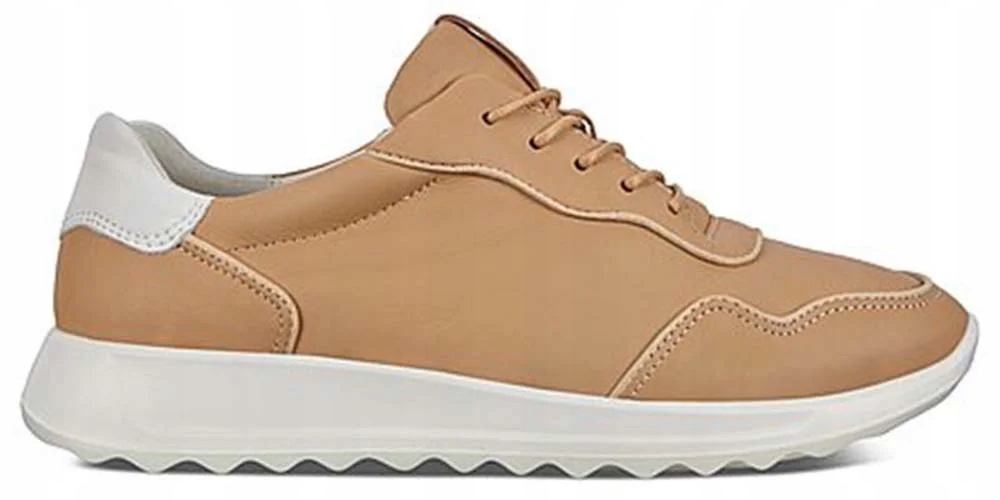 Ecco Dámské polobotky Flexure kožené Dip velikost 35 kůže hnědá