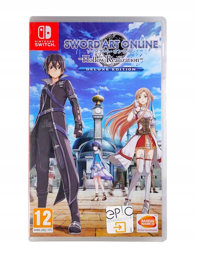 SWORD ART ONLINE: HOLLOW REALIZATION DELUXE EDITION / SWITCH / KARTRIDŻ