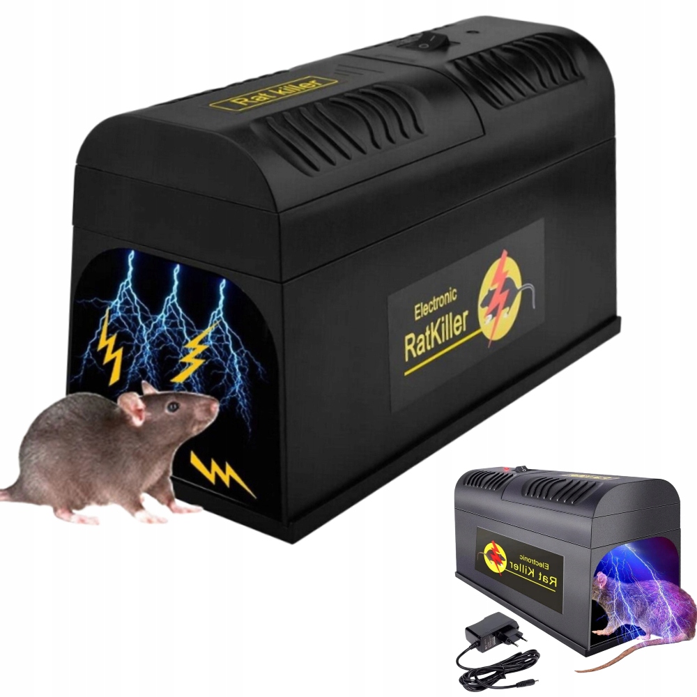 Elektrická Past Past Na Myši S Klecí A Ochranou 8000 V