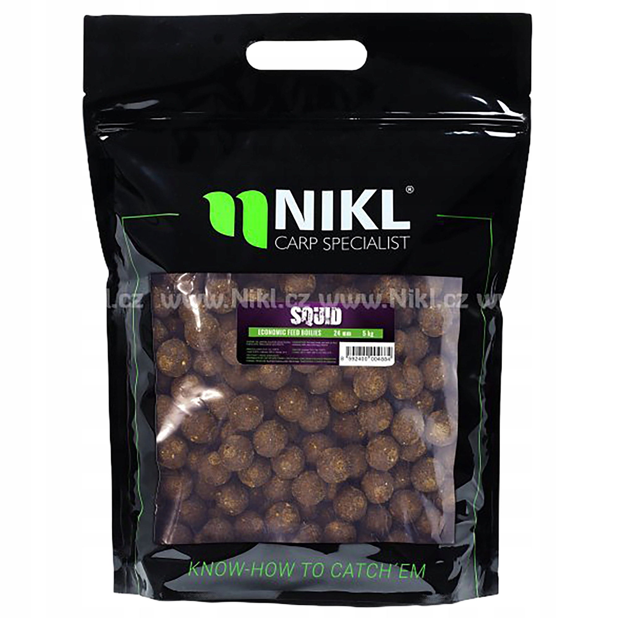 Boilie Karpowy Squid 24mm 5kg Economic Feed Karel Nikl