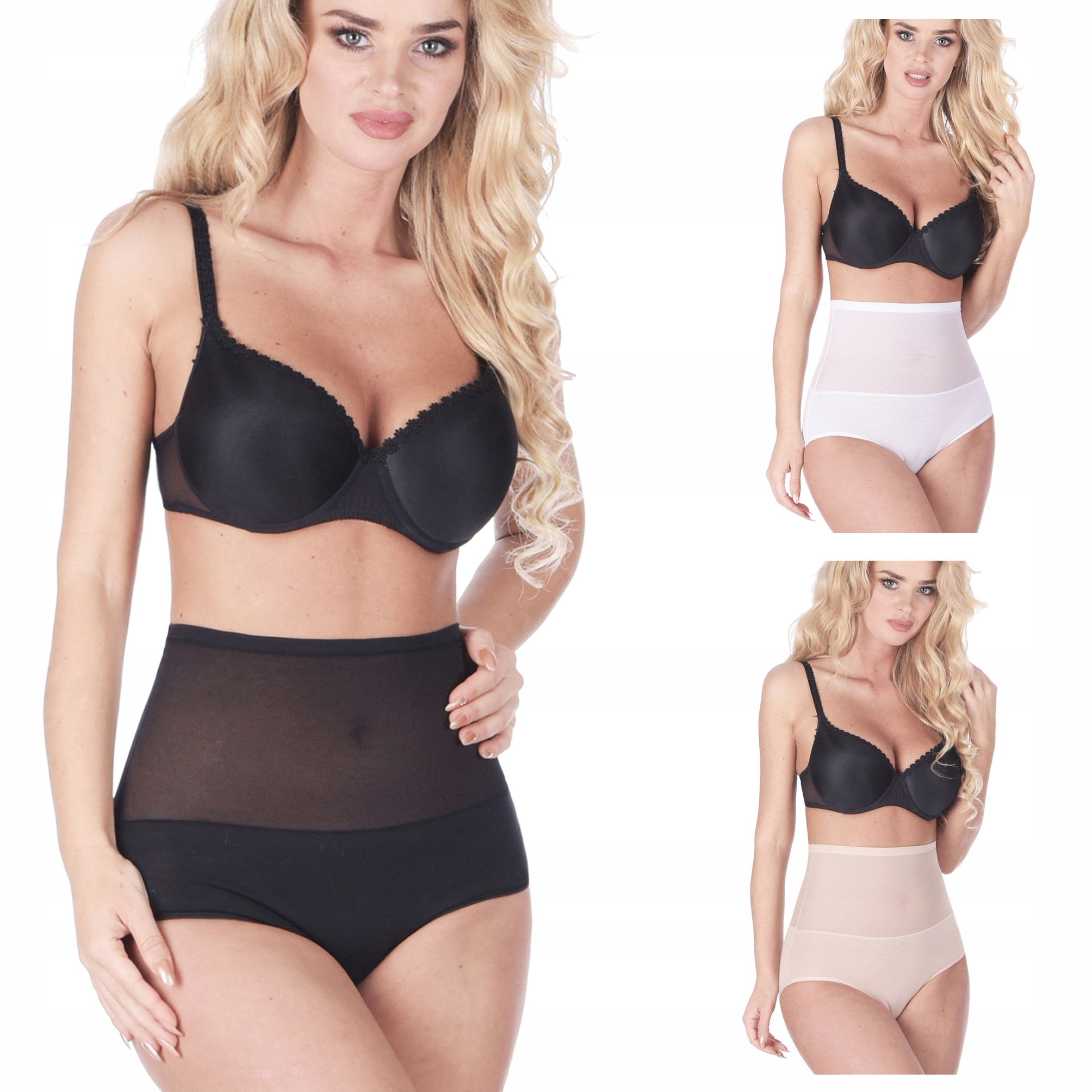 

Orirose 3szt Majtki figi Wyszczuplające modelujące