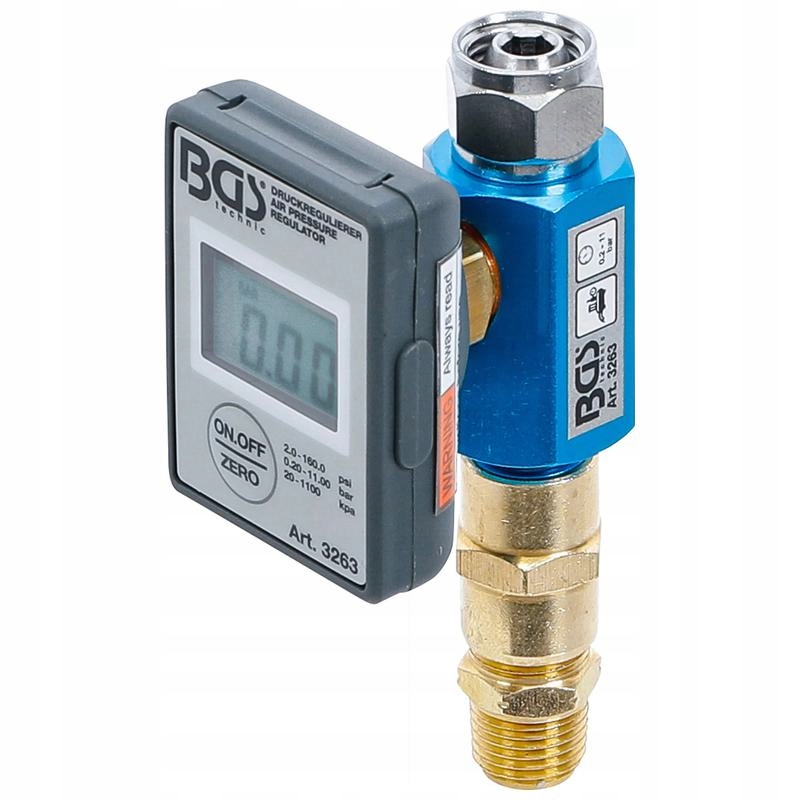 Regulátor tlaku pre kompresory 0,275-11 bar, Bgs 3263