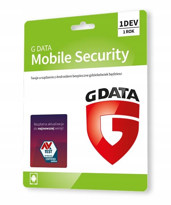 G DATA MOBILE INTERNET SECURITY KARTA KLUCZ - 2 urządzenia - 24 miesiące