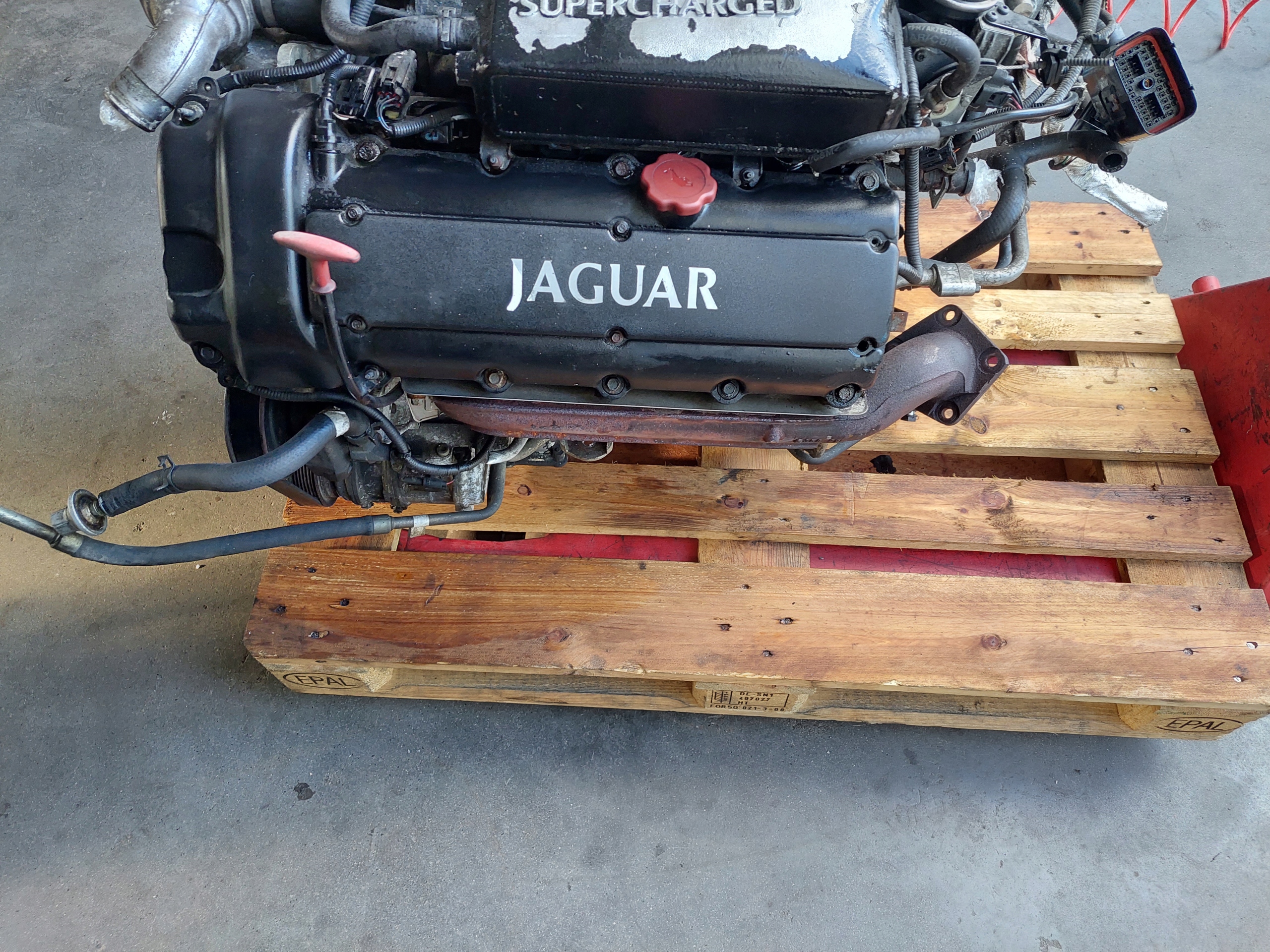 engine complete JAGUAR XK XKR XK8 4.0 V8 SUPERCHARGED 00R