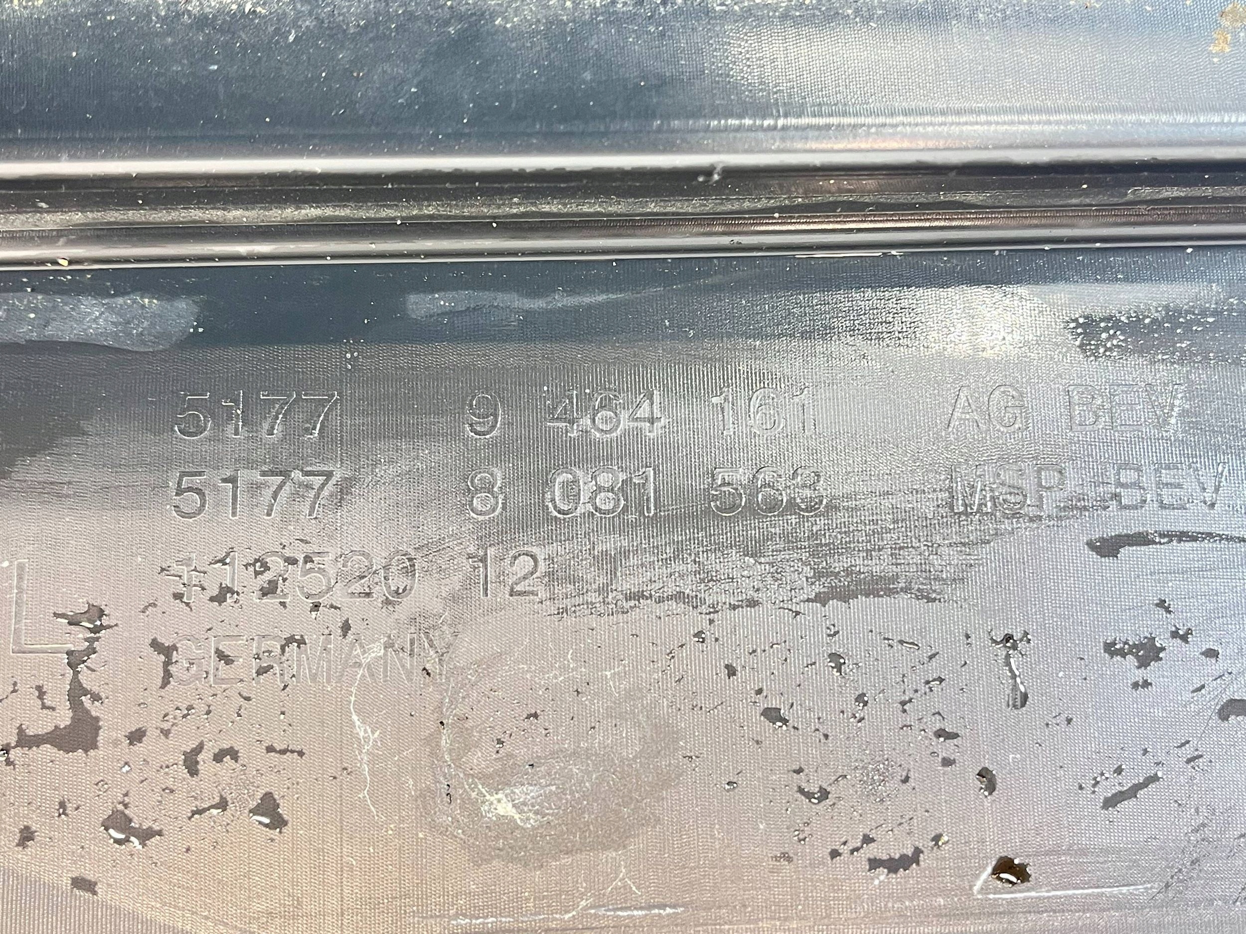 moulding threshold BMW 3 GT F34 8081563