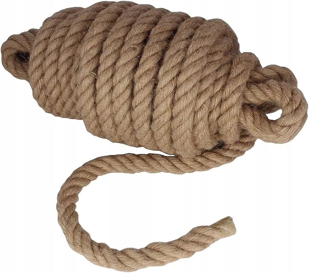 Jutové lano 12 mm x 100 m. Trvanlivé, ozdobné, univerzální. Ideální na škrabadlo!