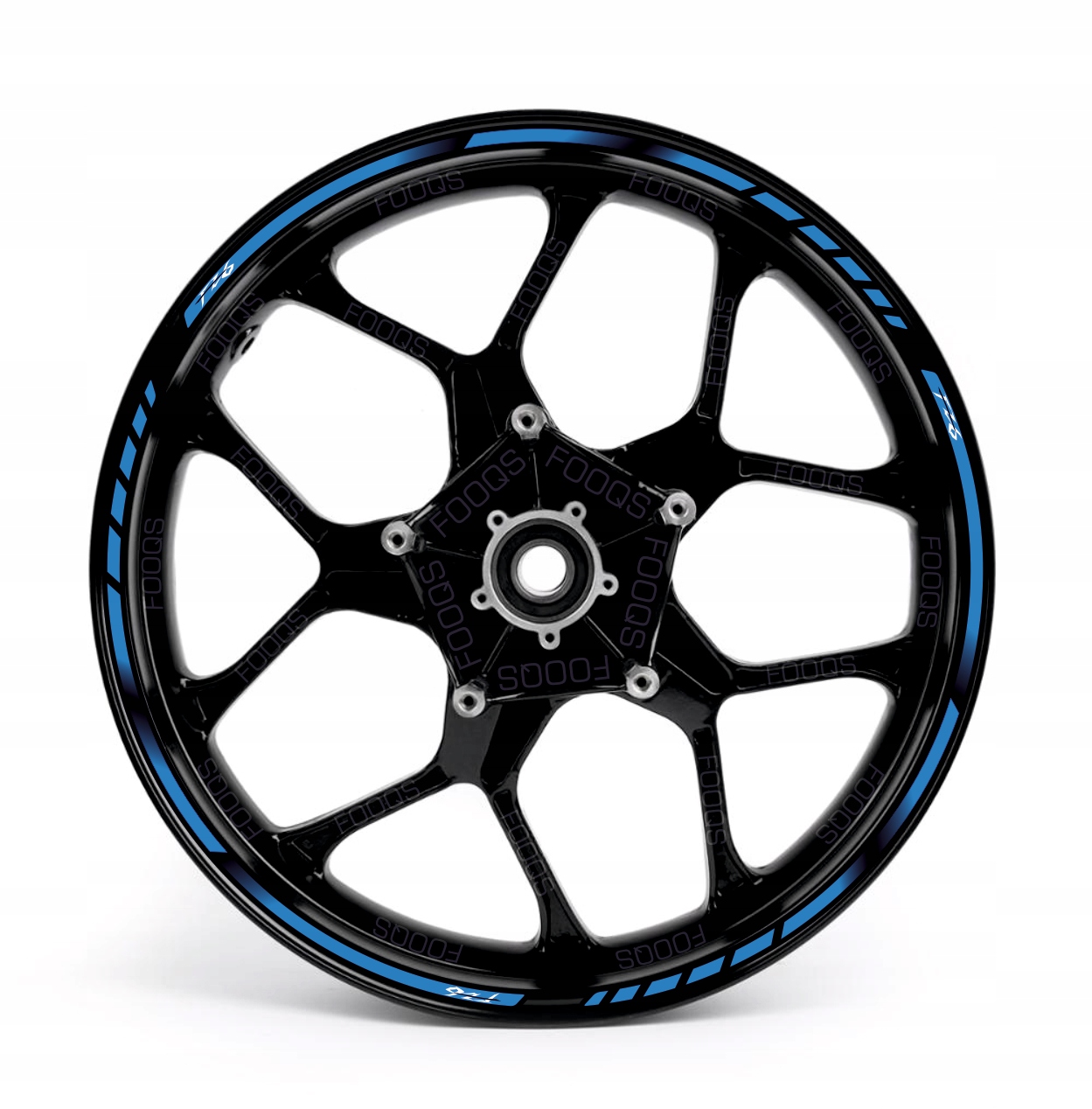 Samolepky Na Ráfky Juula Pro Yamaha Fz 6 Modré 2