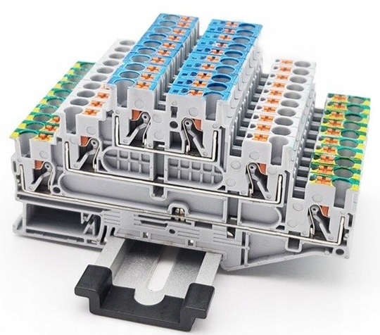 

Złączka Szynowa 3 Piętrowa N/l/pe Na Szynę Din Zug