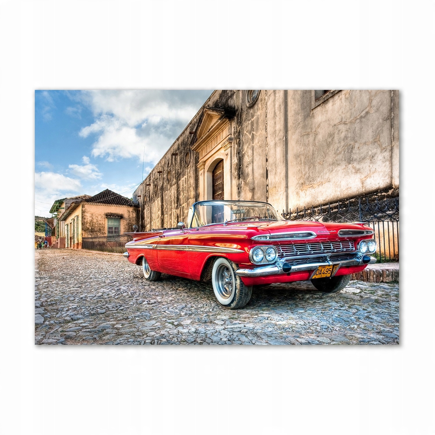 

Foto obraz akrylowy Czerwony Chevrolet 100x70 cm