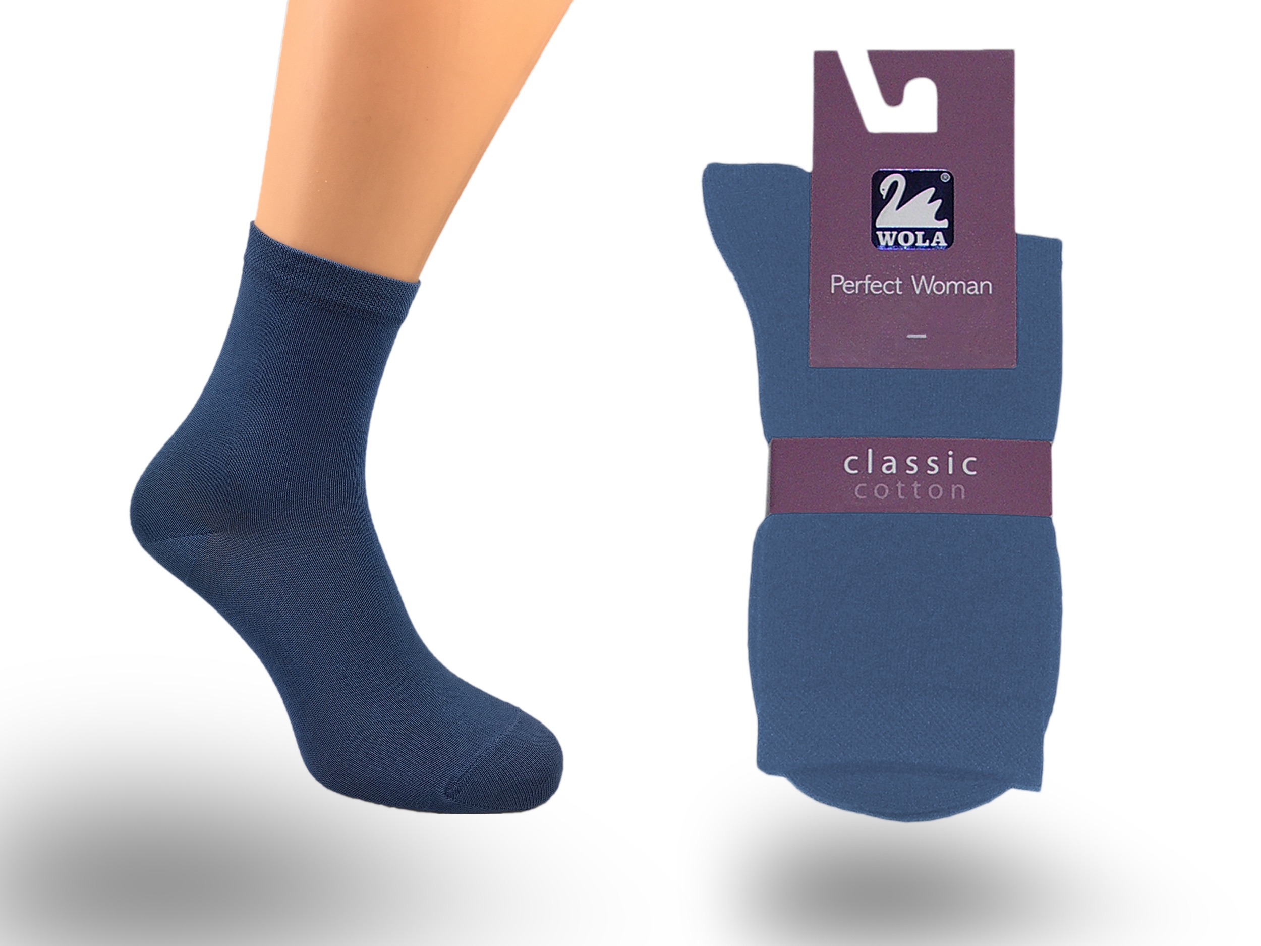 

Wola skarpetki damskie Classic, Jeans B60, 36-38