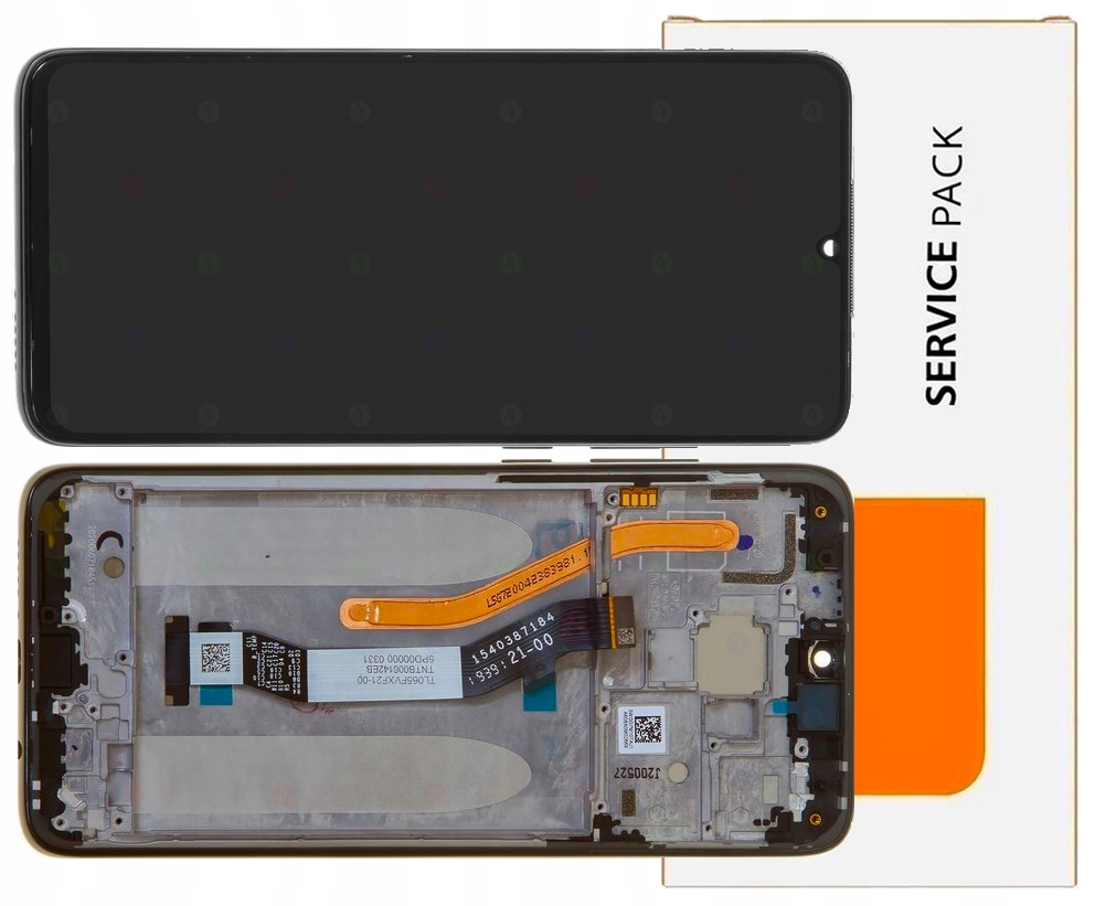 Displej Pro Xiaomi Redmi Note 8 Pro 2-SIM Originál LCD Rámeček