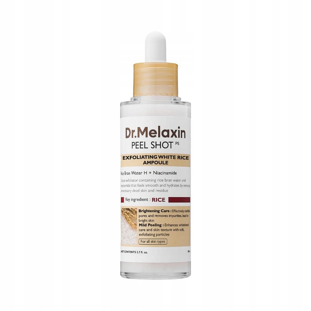 Dr. Peel Shot Exfoliační Ampulka Bílá Rýže 200 ML
