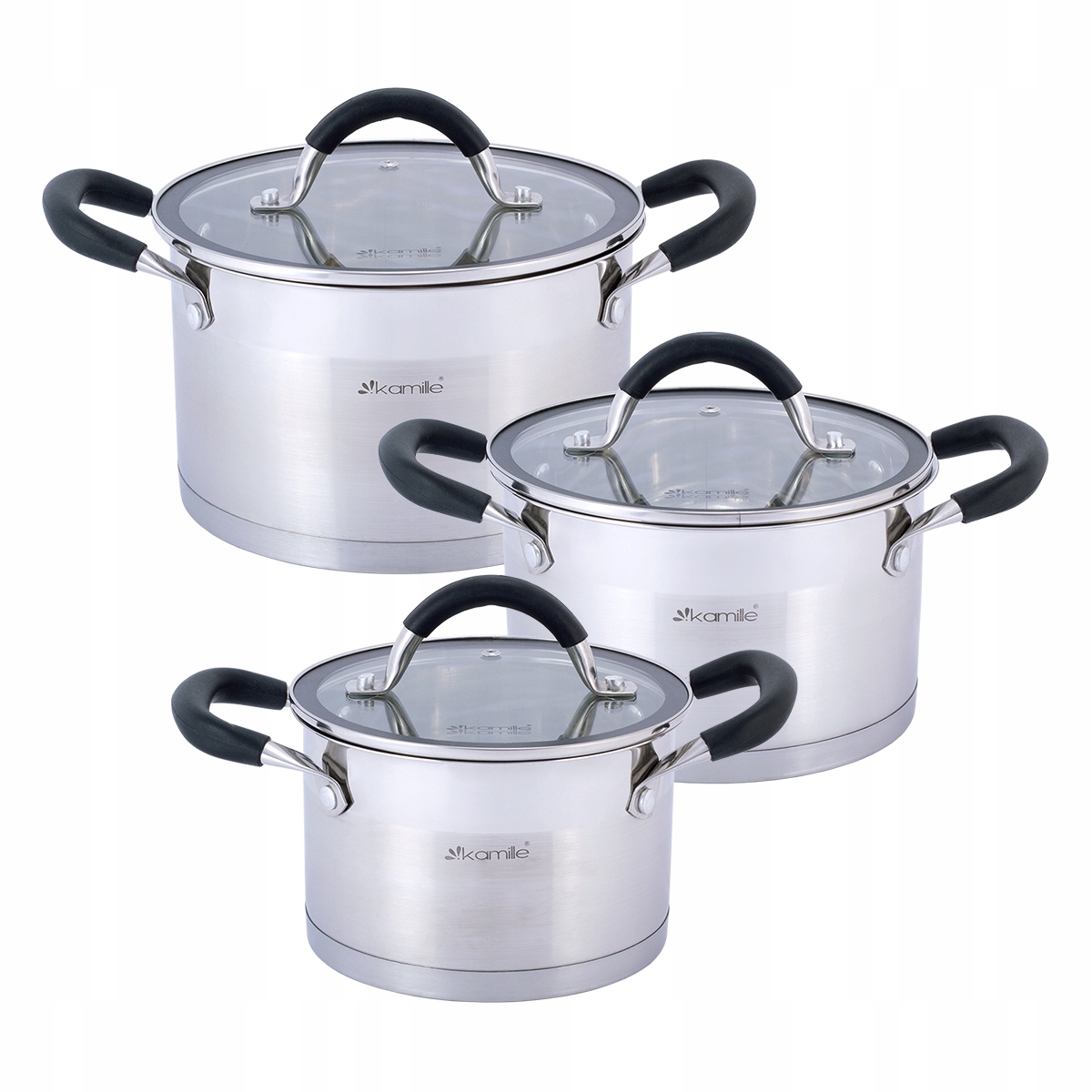 Sada Hrnců Plynová Indukce Kamille