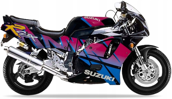 Nálepky Juula Na Suzuki Gsxr 750 1992 07B Čierne