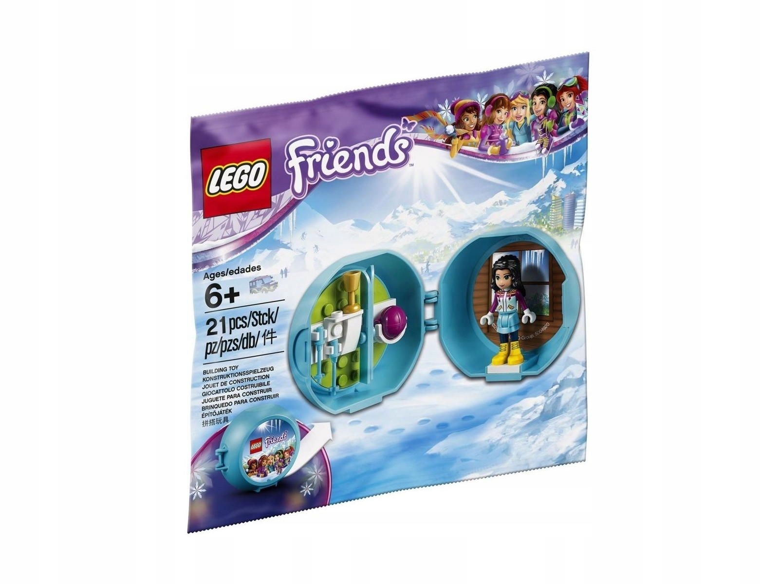 nowy Lego Friends 5004920 Ski Pod polybag narty Misb 2017