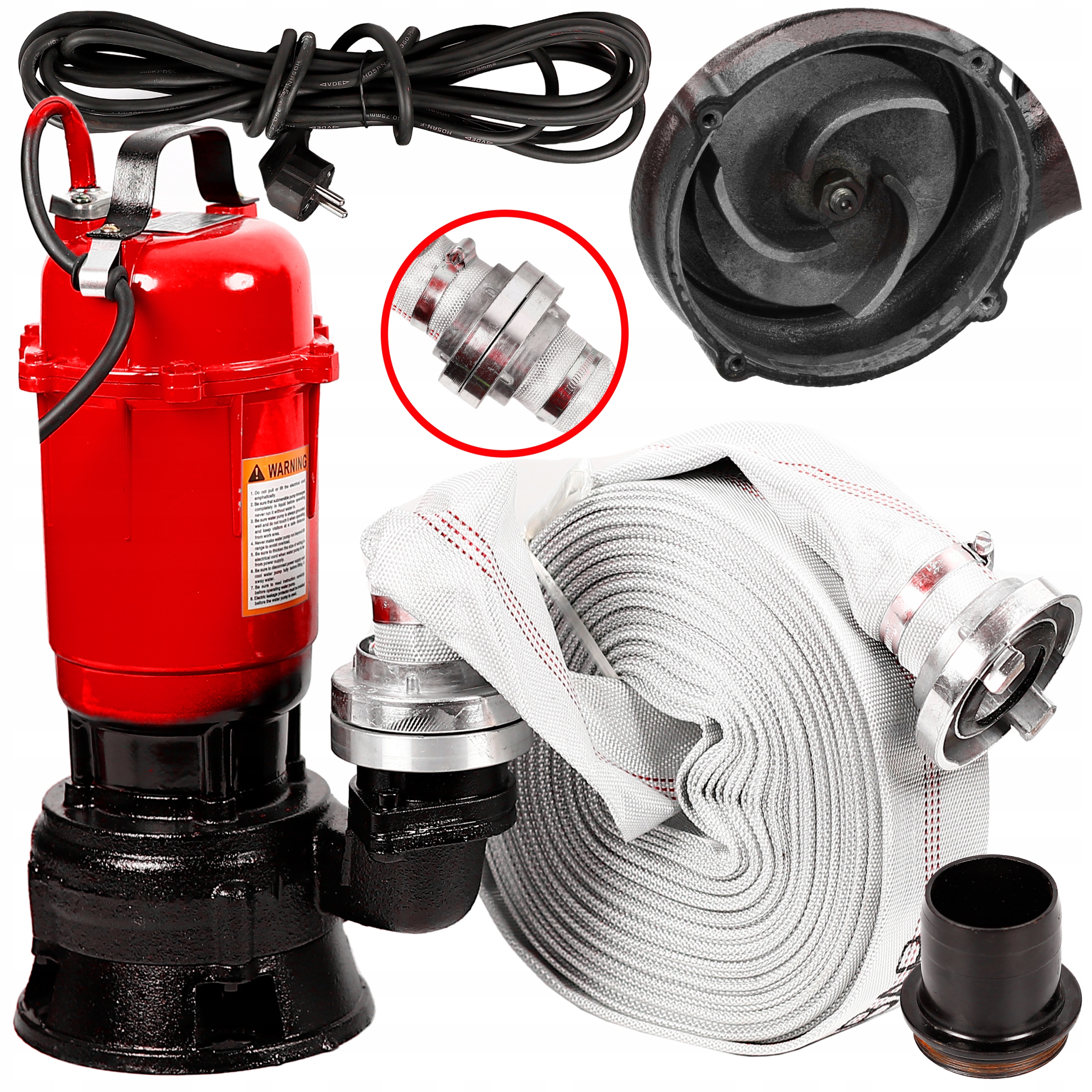 

Pompa Do Wody Czystej Brudnej Szamba Wąż Mocna