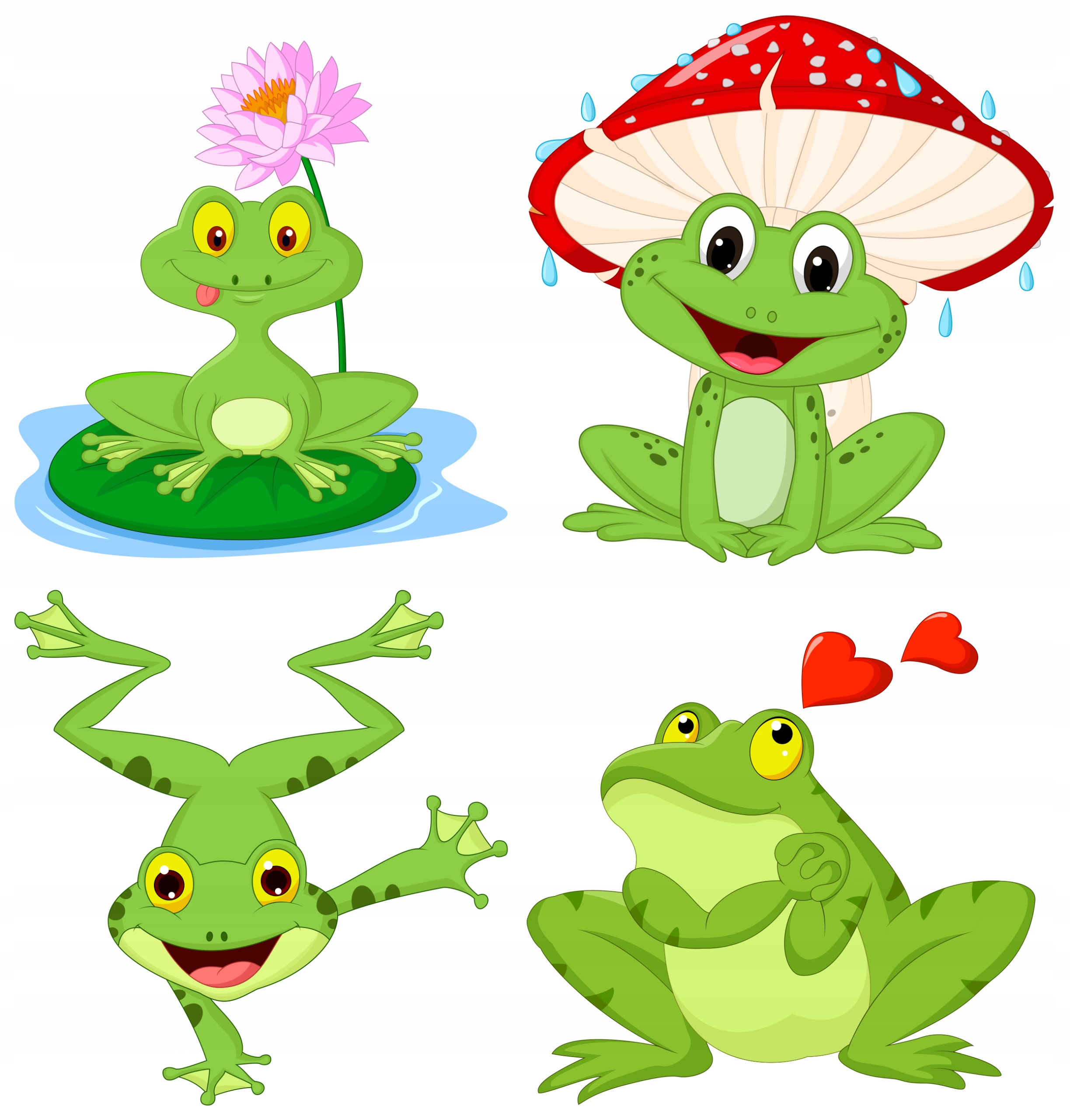 NAKLEJKI NA OKNO LUSTRO SZYBĘ ŻABY ŻABKI