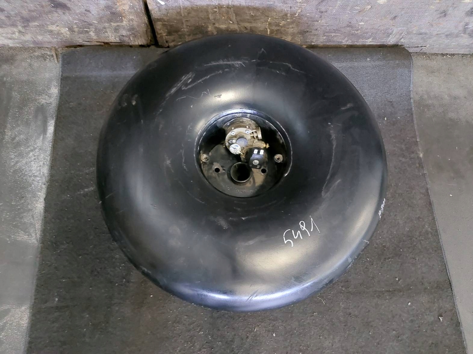 BUTLA GAZOWA ZBIORNIK LPG 56L 2029R ZAWÓR + PAPIER