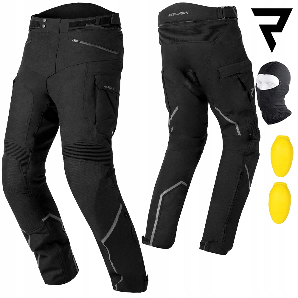 Motocyklové Nohavice Rebelhorn Hardy II Textilné S Membránou Darčeky