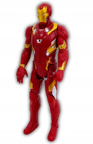 FIGURKA IRON MAN INTERAKTYWNA SWIECI AVENGERS 30cm Tematyka, motyw Figurka z LED