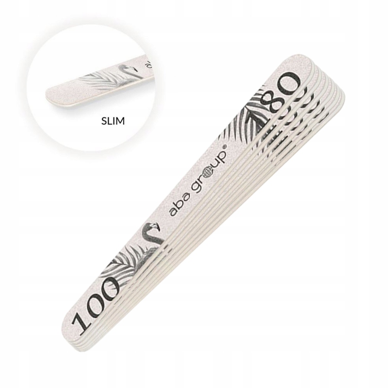 

10x Aba Group Pilnik Slim prosty zebra 100/180