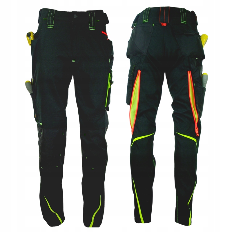 Spodnie robocze męskie Strauss Premium Bhp Mocne Wytrzymałe Jakość! r. 50