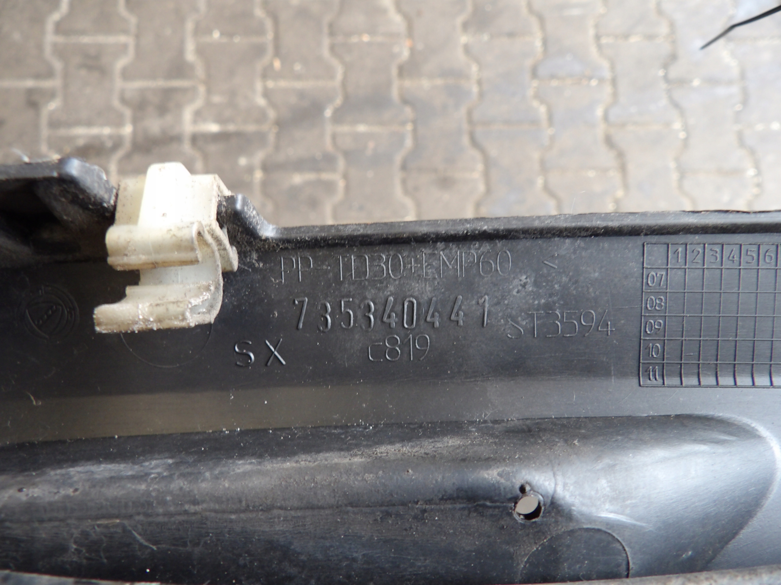 Fiat Panda II torpedo 735340441 C819