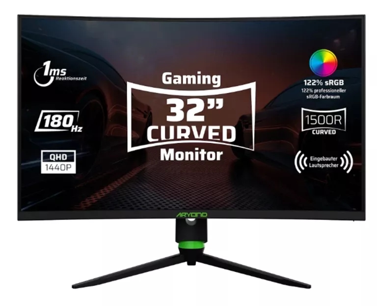 Gaming Monitor Monster Notebook A32 180HZ V2 Czarny