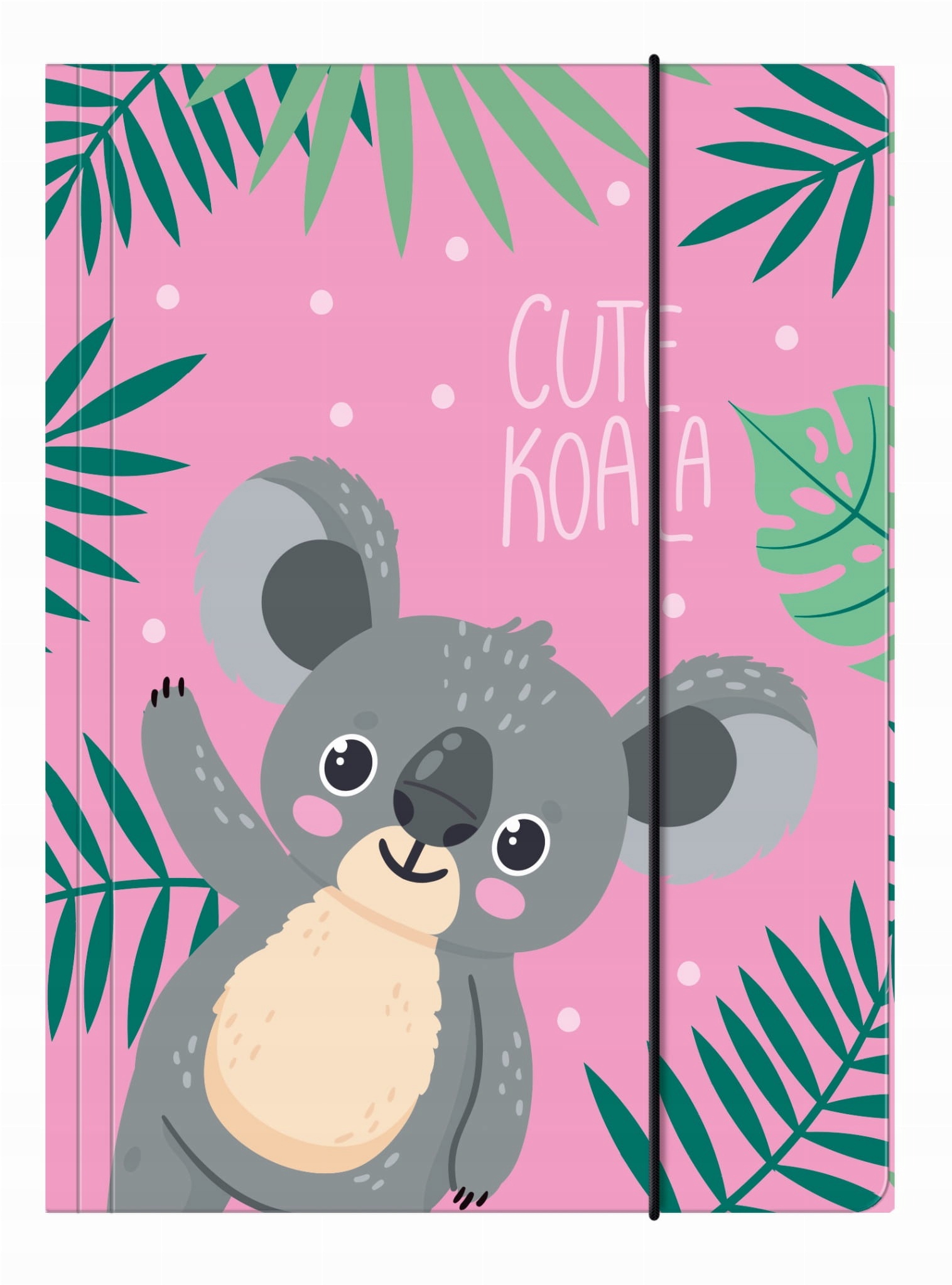 Teczka z gumką A4 Koala 10 Derform