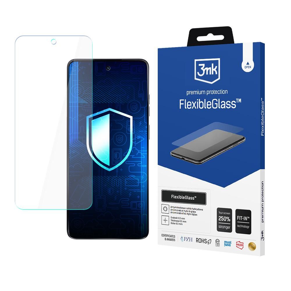 Szkło hybrydowe na ekran do Motorola Moto G24/G24 Power 3mk FlexibleGlass