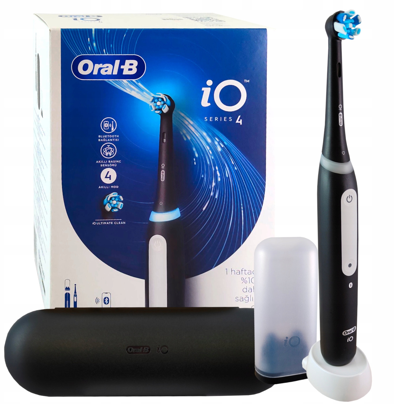 

Szczoteczka do zębów Oral-B iO4 Black Matt