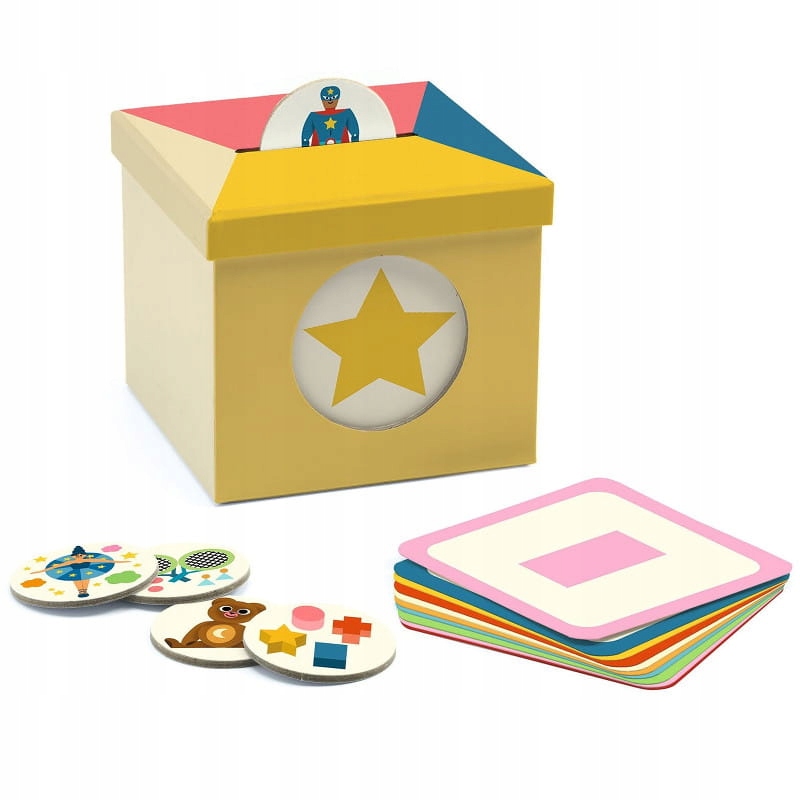 DJECO Gra Edukacyjna Kioukoi Sorter Kształtów