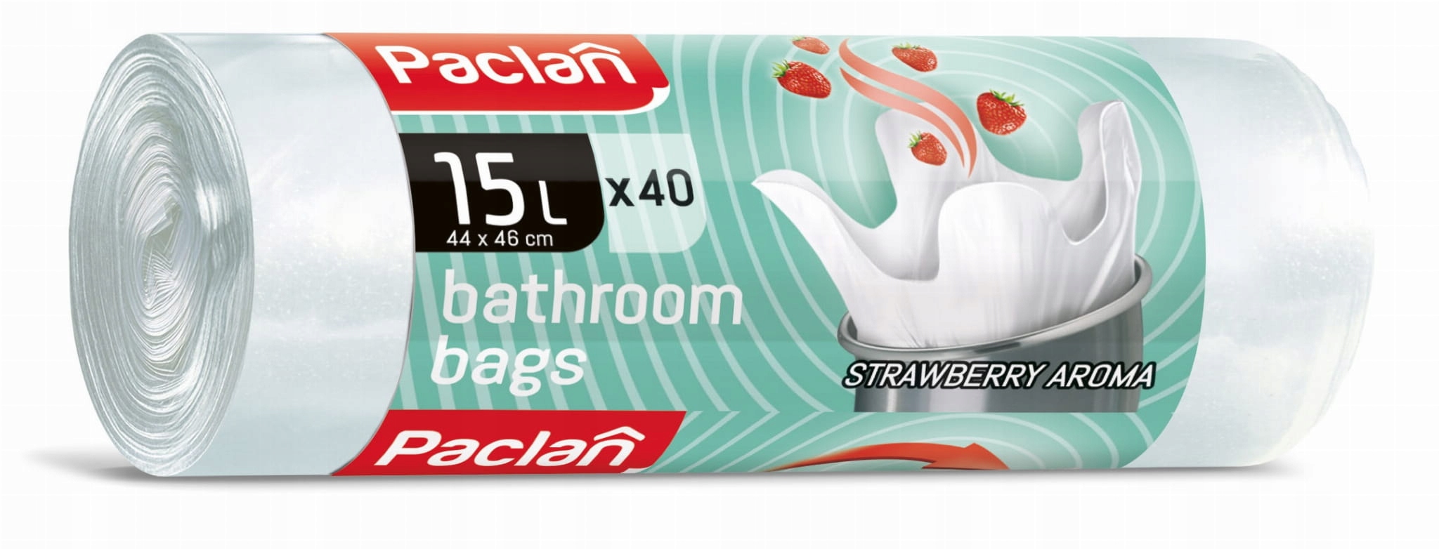 

Worki na śmieci zapachowe Paclan 15 L 40 sztuk