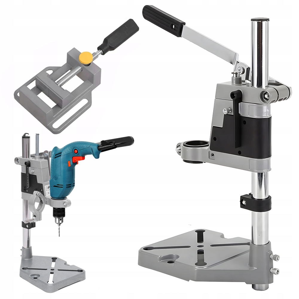 2V1 Stativ Pro Úhlovou Brusku S Nastavitelnou Hloubkou Vrtání 60 MM