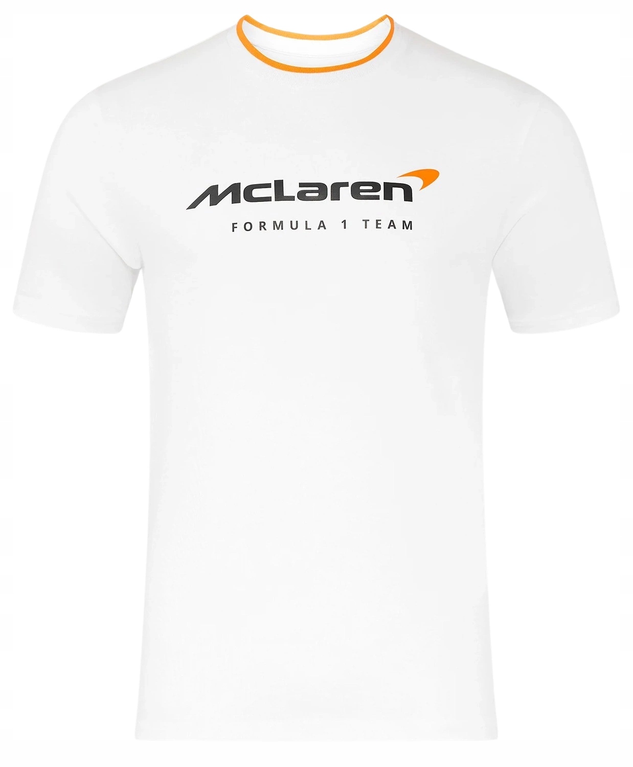 Tričko McLaren F1 Core Essentials Logo White r.XXL