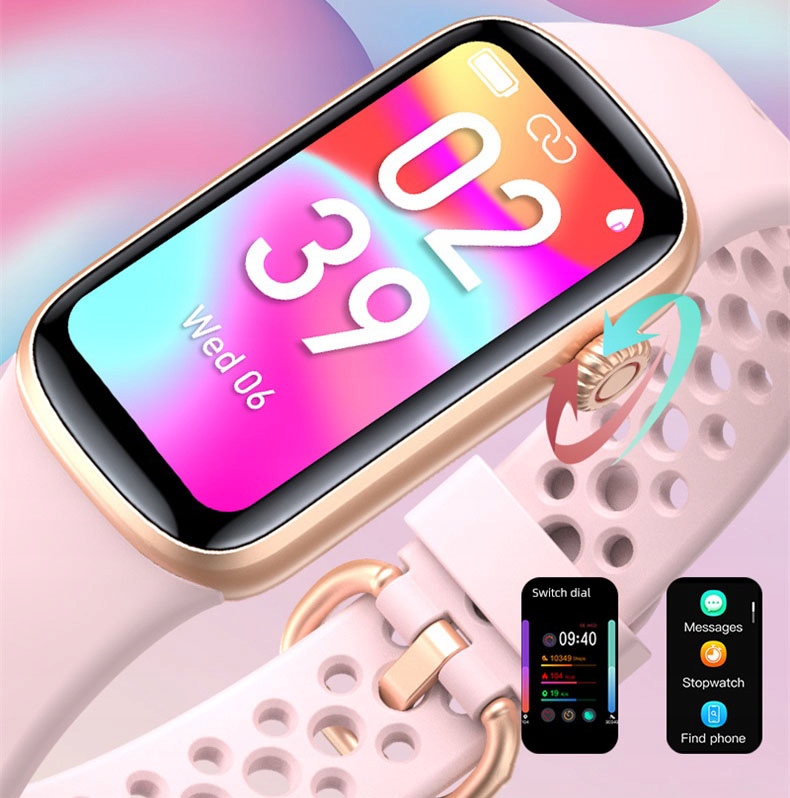 SMARTWATCH ZEGAREK SMARTBAND SMART WATCH SPORT PL MENU POLSKIE PULS KROKI Model inny