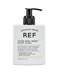 Ref Colour Golden Osvěžující maska na vlasy Zlatý blond 200 Ml