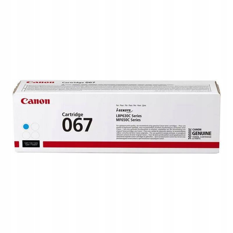 Canon Toner CRG-067C Cyan Do Drukarek Laserowych