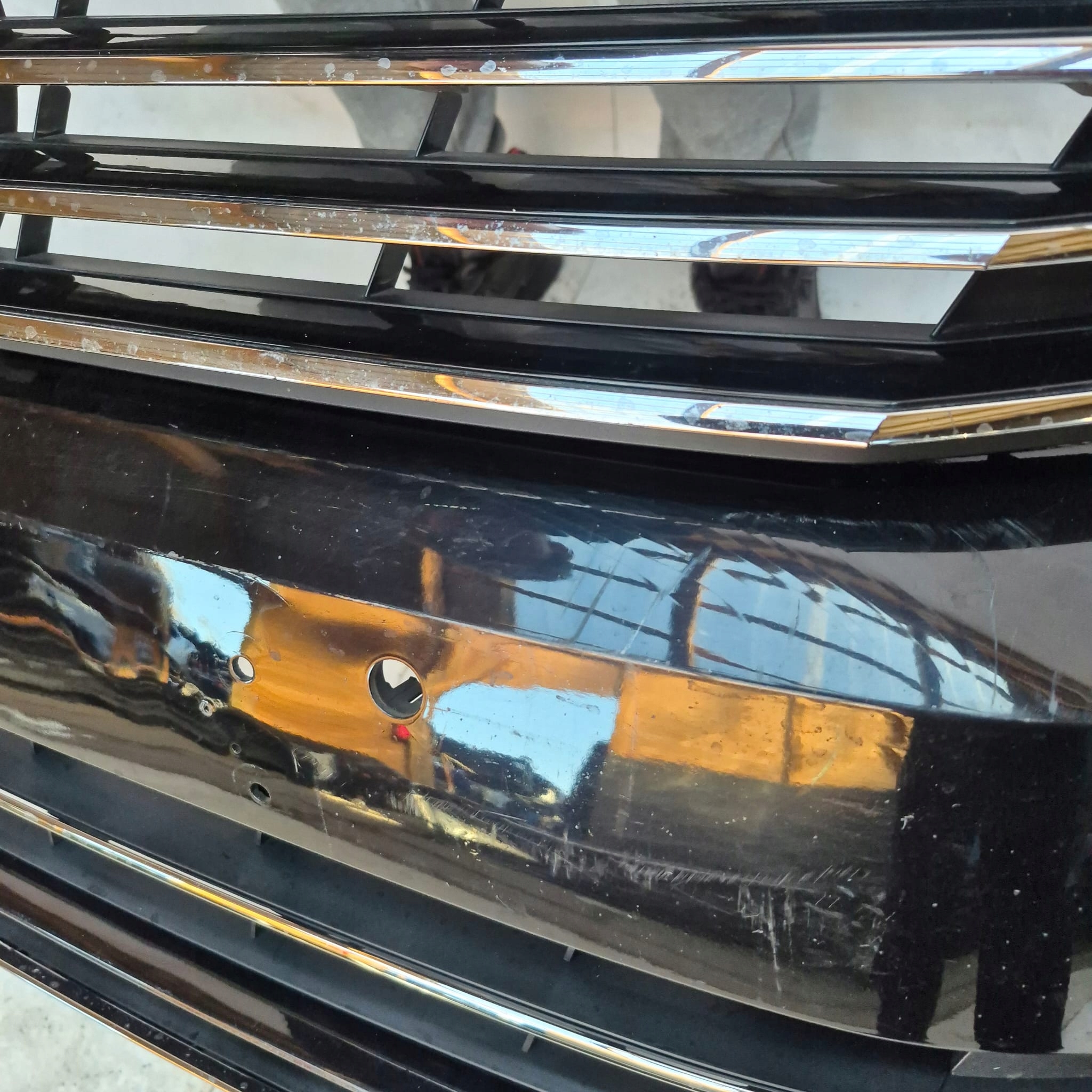 VW PASSAT B8 3G0 HIGHLINE 14- bumper front front PDC 3G0807221A