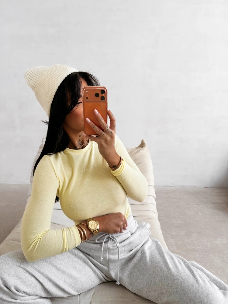 Bluzka Olavoga Miriam Żółta [Rozmiar M]